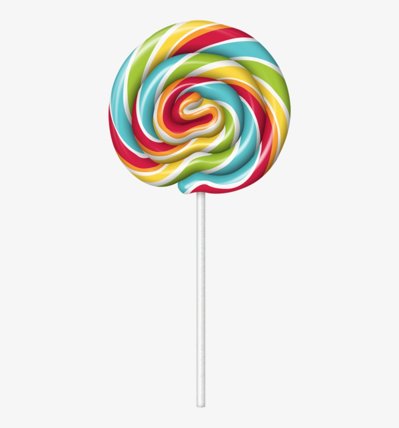 Cute Clipart ❤ Lollipop Candy Clipart, Food Clipart,.