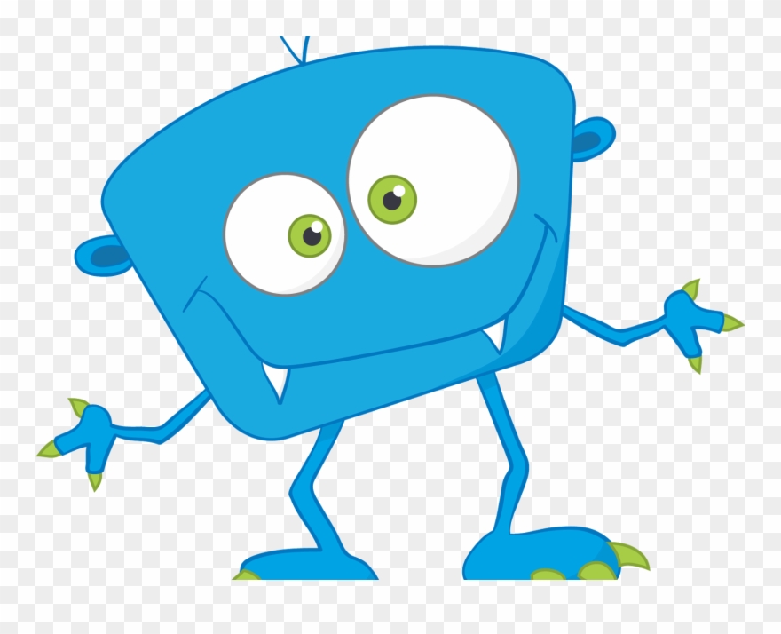 Cute Cartoon Monsters Png Clipart (#4164451).