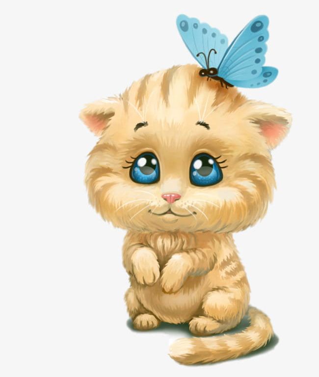 Butterfly Cute Cat Head PNG, Clipart, Animal, Butterfly, Butterfly.