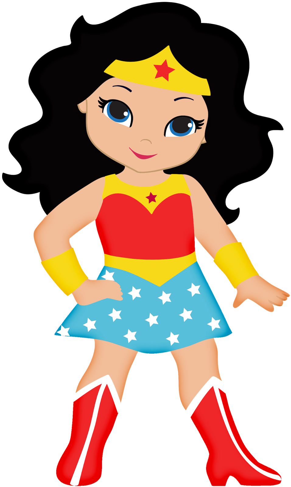 2030 Wonder Woman free clipart.