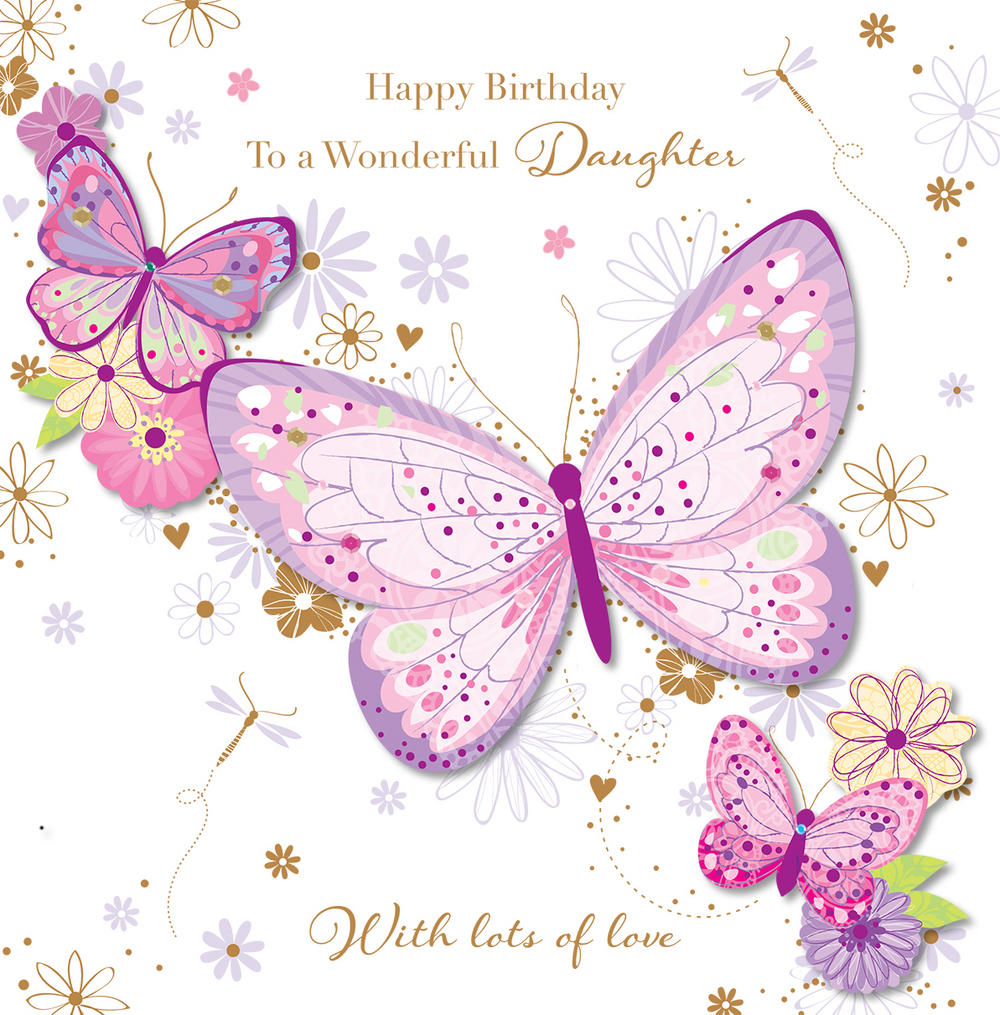 Happy Birthday Clipart For Daughter.