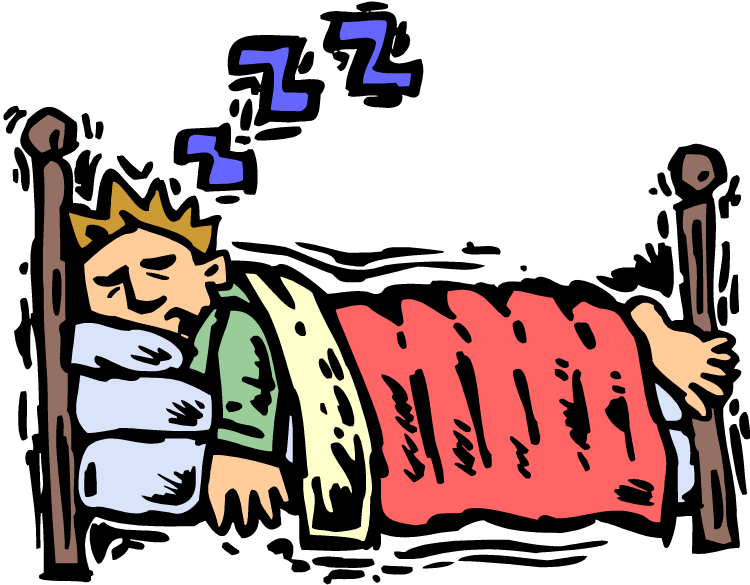 Deep sleep clipart.