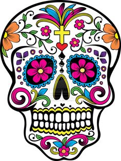 Dia De Los Muertos Clipart.