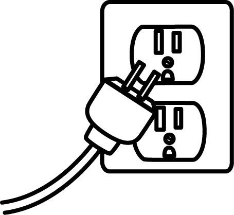 Electricity Clipart Black And White.