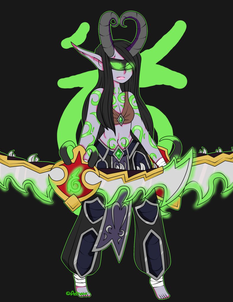 Demon Hunter by Ashourii on DeviantArt.