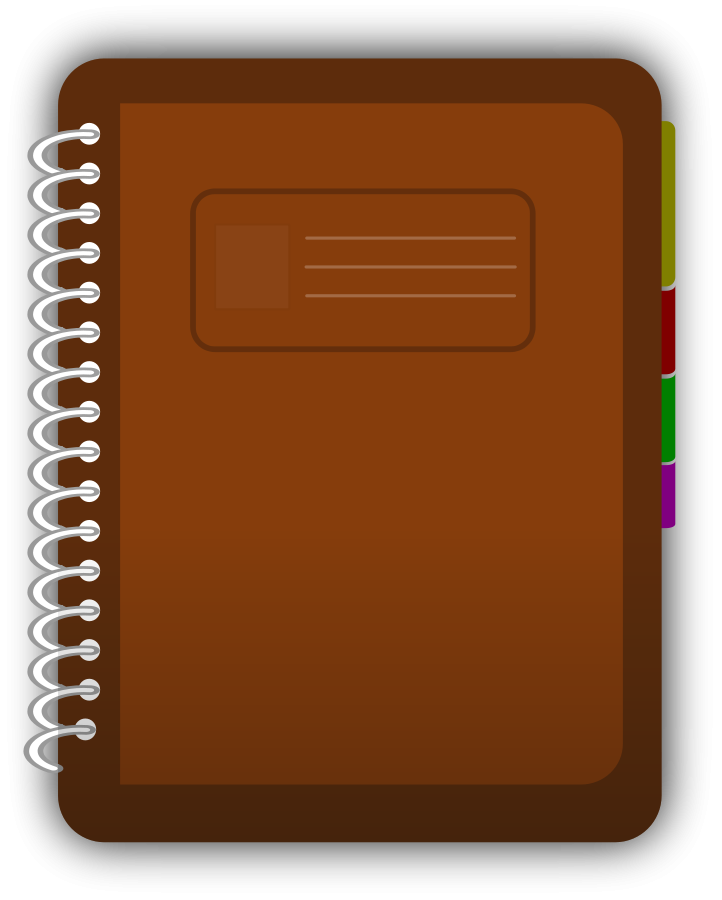 Diary book Clipart, vector clip art online, royalty free design.