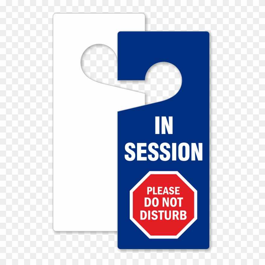 Door Do Not Disturb Sign Clipart (#1132374).