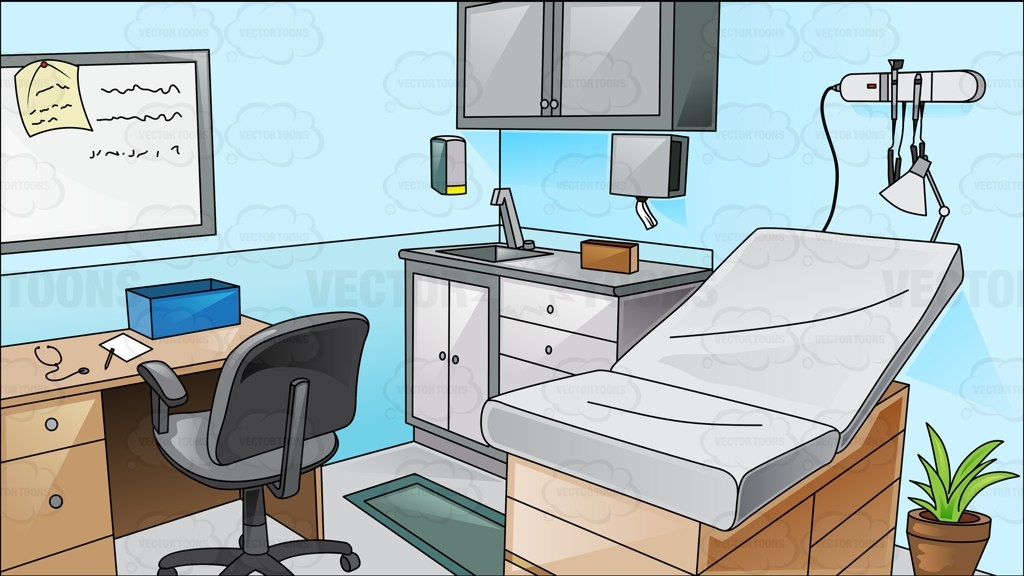 Cartoon Doctor Office Clip Art