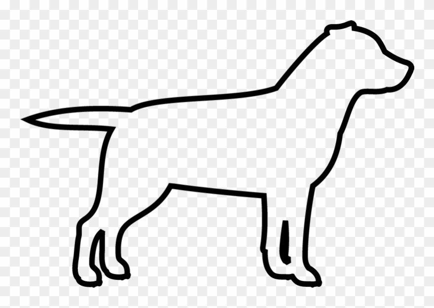 Dog Outline Png.