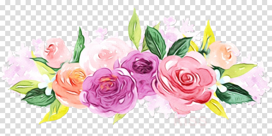 Garden roses clipart.