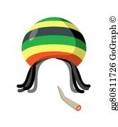 Dreadlocks Clip Art.