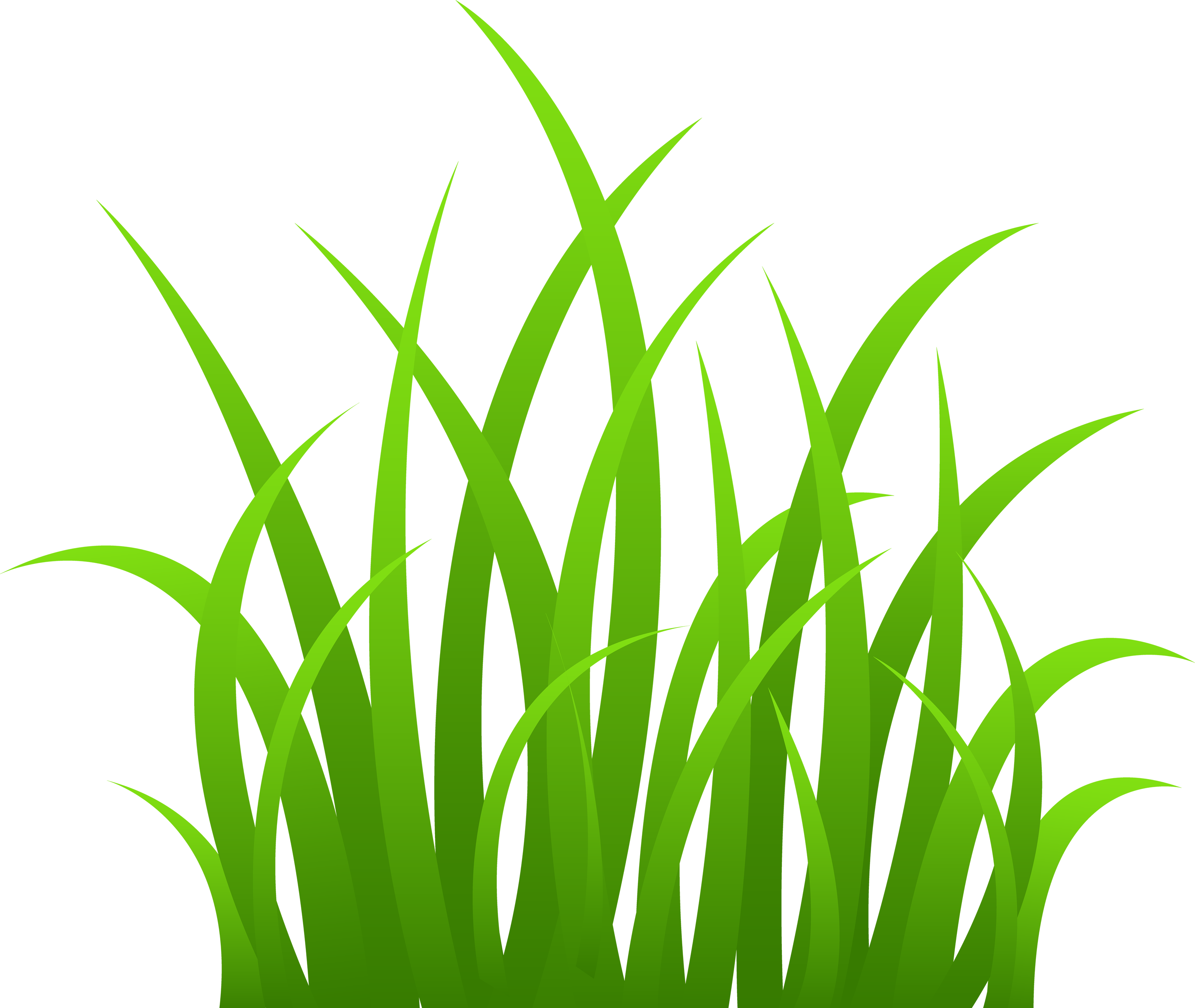 Grass clippings clipart.