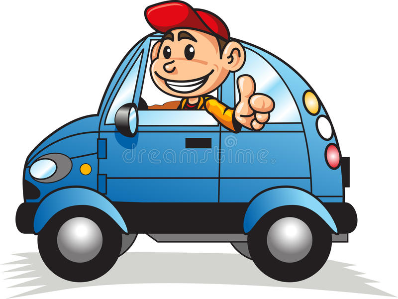 Drive A Car Clipart.