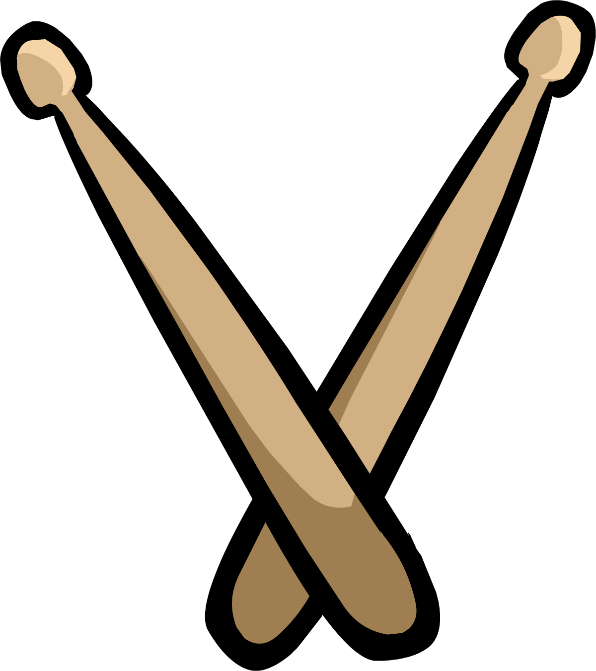 Drumstick Clipart.