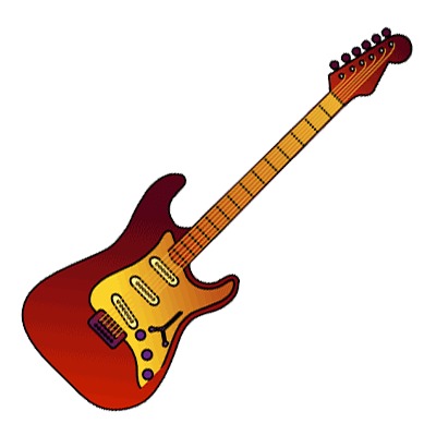 Bass guitar clipart hd.