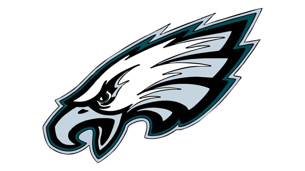 How to Draw the Philadelphia Eagles Logo (NFL).