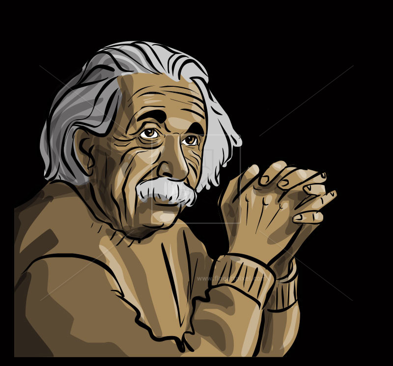 Albert Einstein.