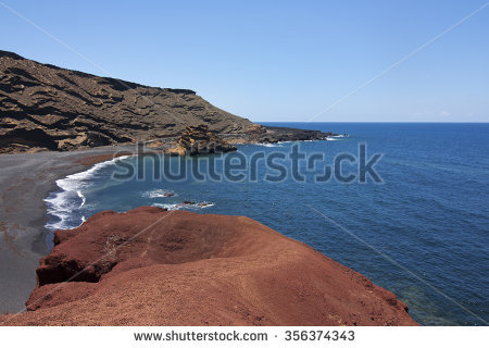 El Golfo Rocky Beach Stock Photos, Royalty.