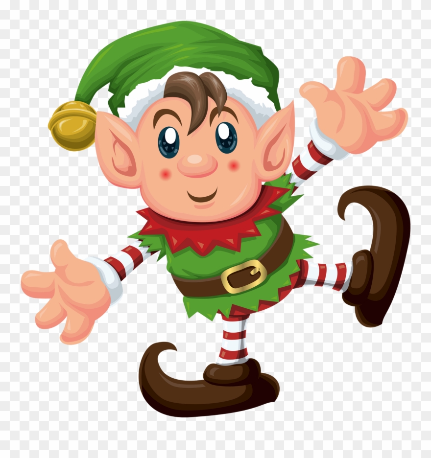 Christmas Elf Clipart (#559411).