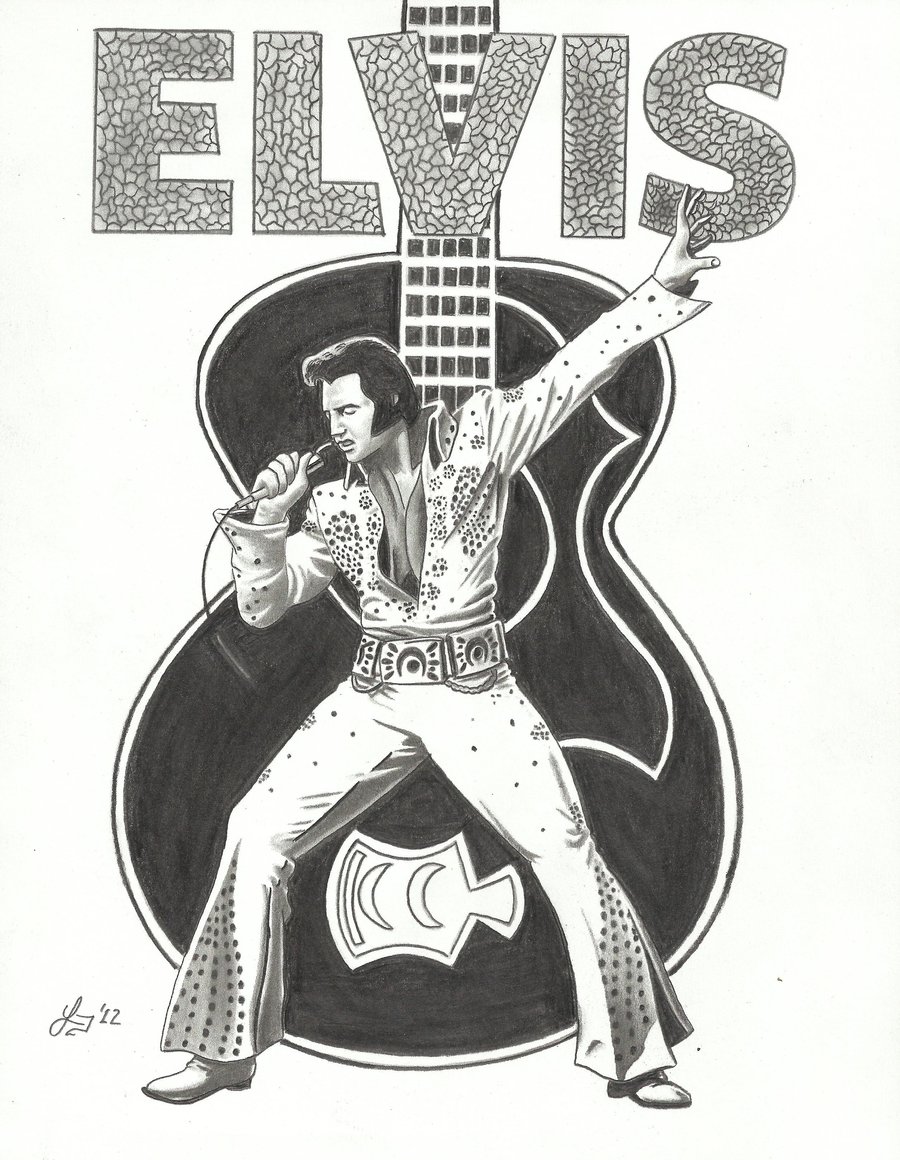 Elvis clipart caricature, Elvis caricature Transparent FREE.