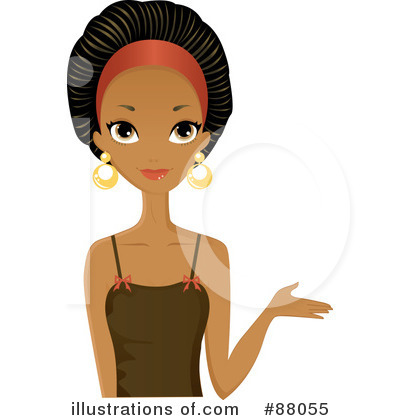 Black Woman Clipart.