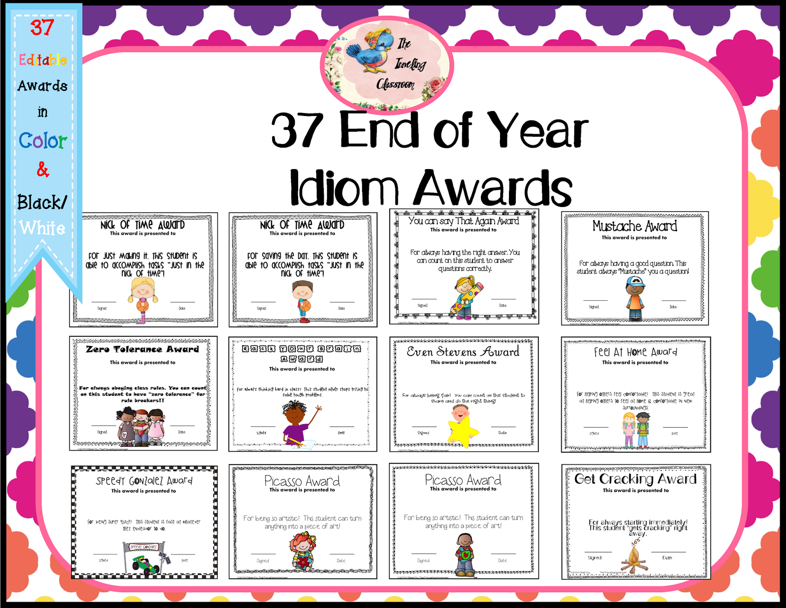 End Of The Year Awards Clipart.