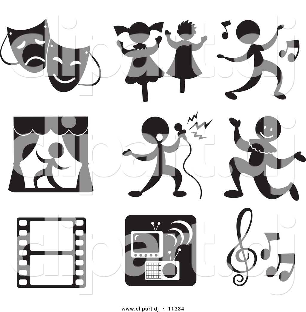 Entertainment Clipart.