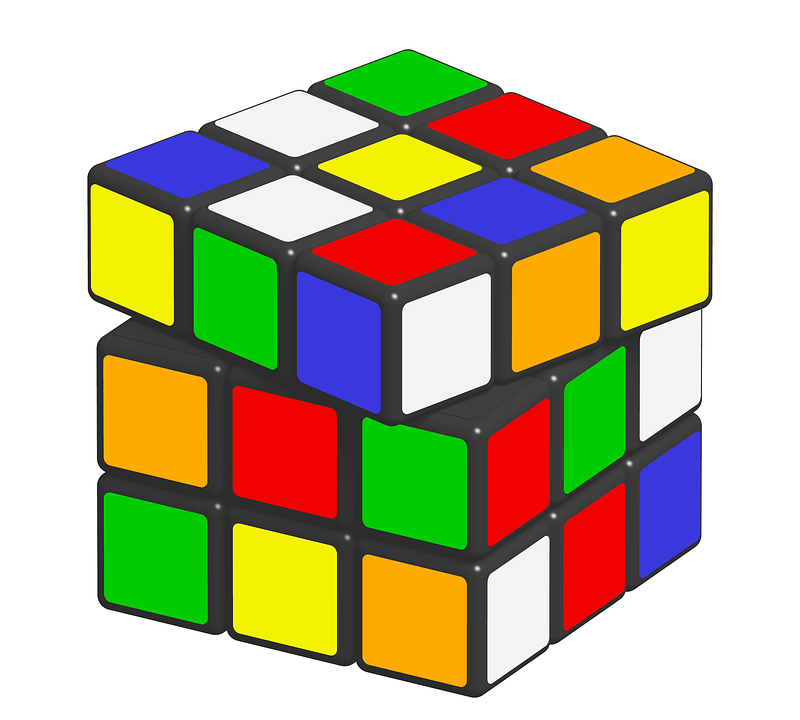 Free illustration: Rubik, Cube, Puzzle, Game, Ernő.