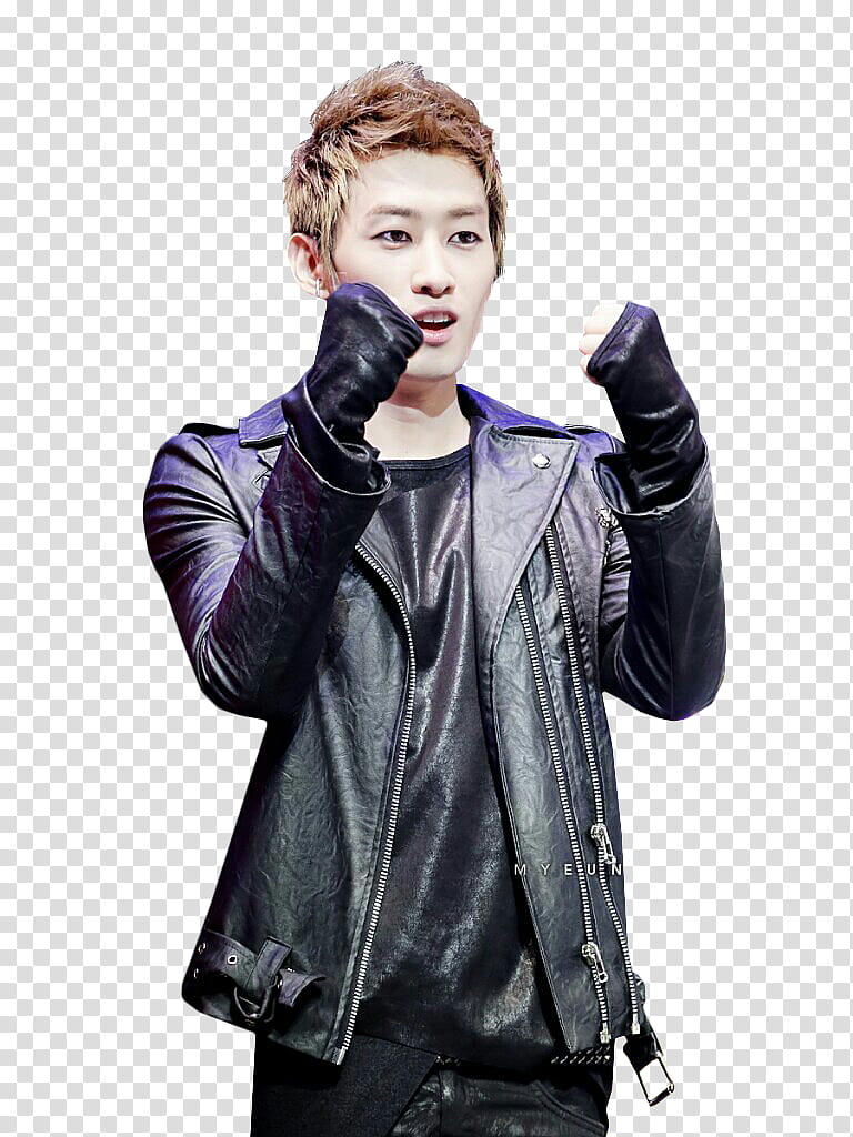 Eunhyuk HAPPYEUNHYUKDAY transparent background PNG clipart.