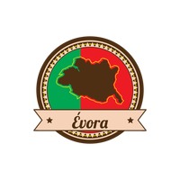 Evora map Vector Image.