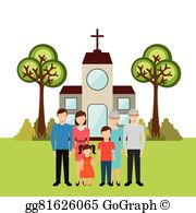 Clip Art Family Church.