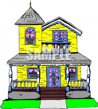 Farmhouse Clipart.