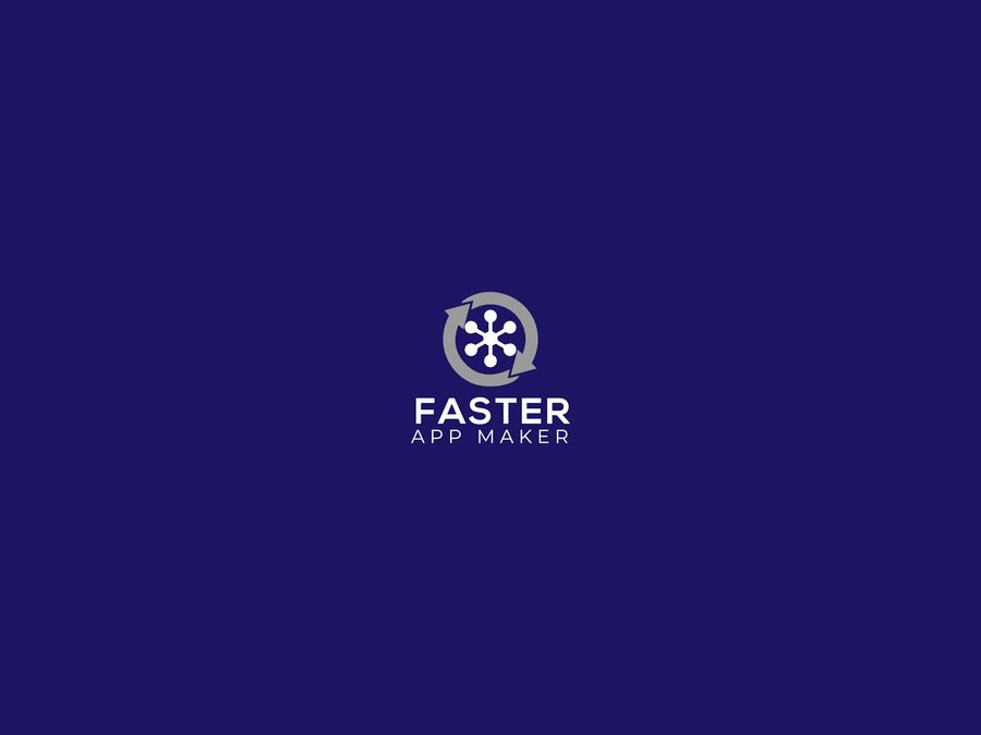 Entry #45 by Bristychowdhury3 for Faster App Maker Logo.