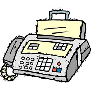 Clipart Fax.