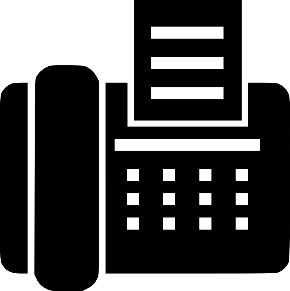 Fax Machine Svg Png Icon Free Download (#453377).