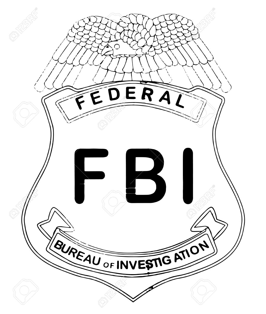 Fbi Badge Clipart.