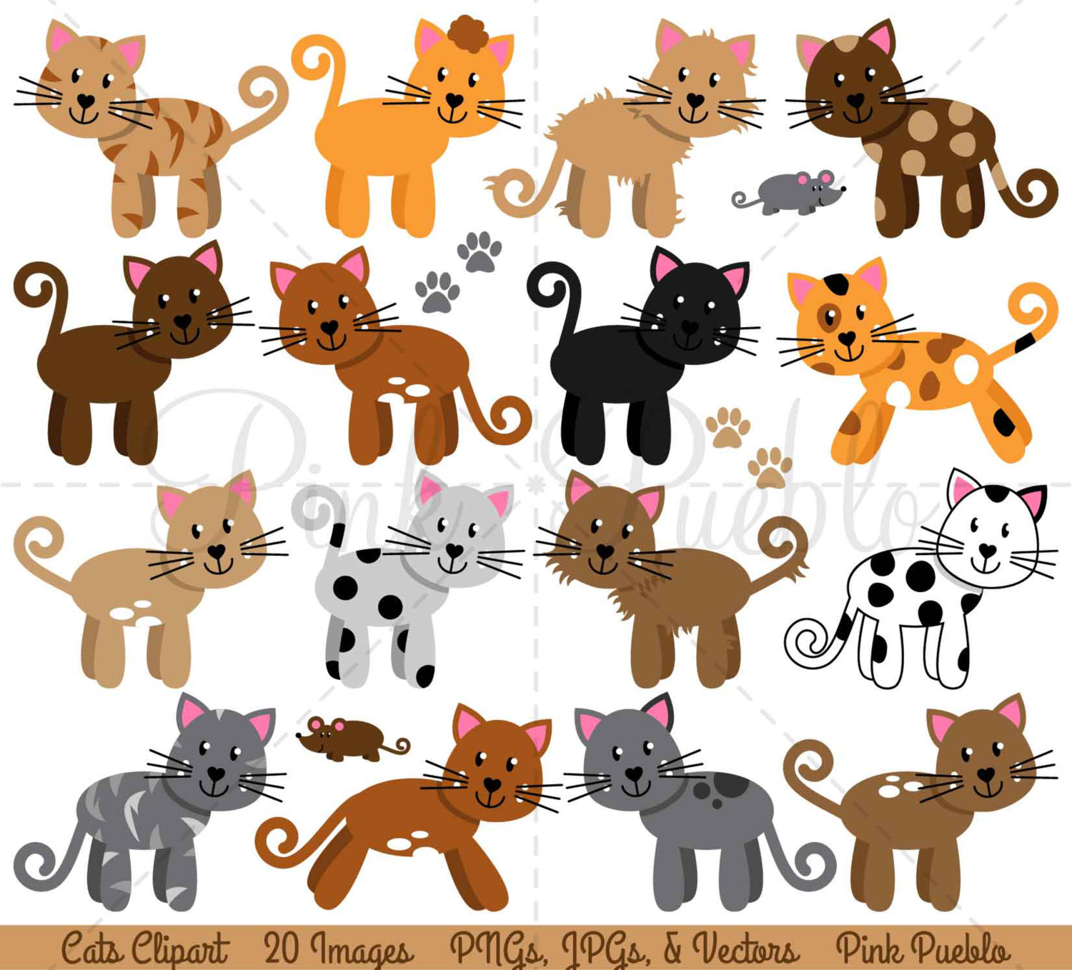 Cat clipart.