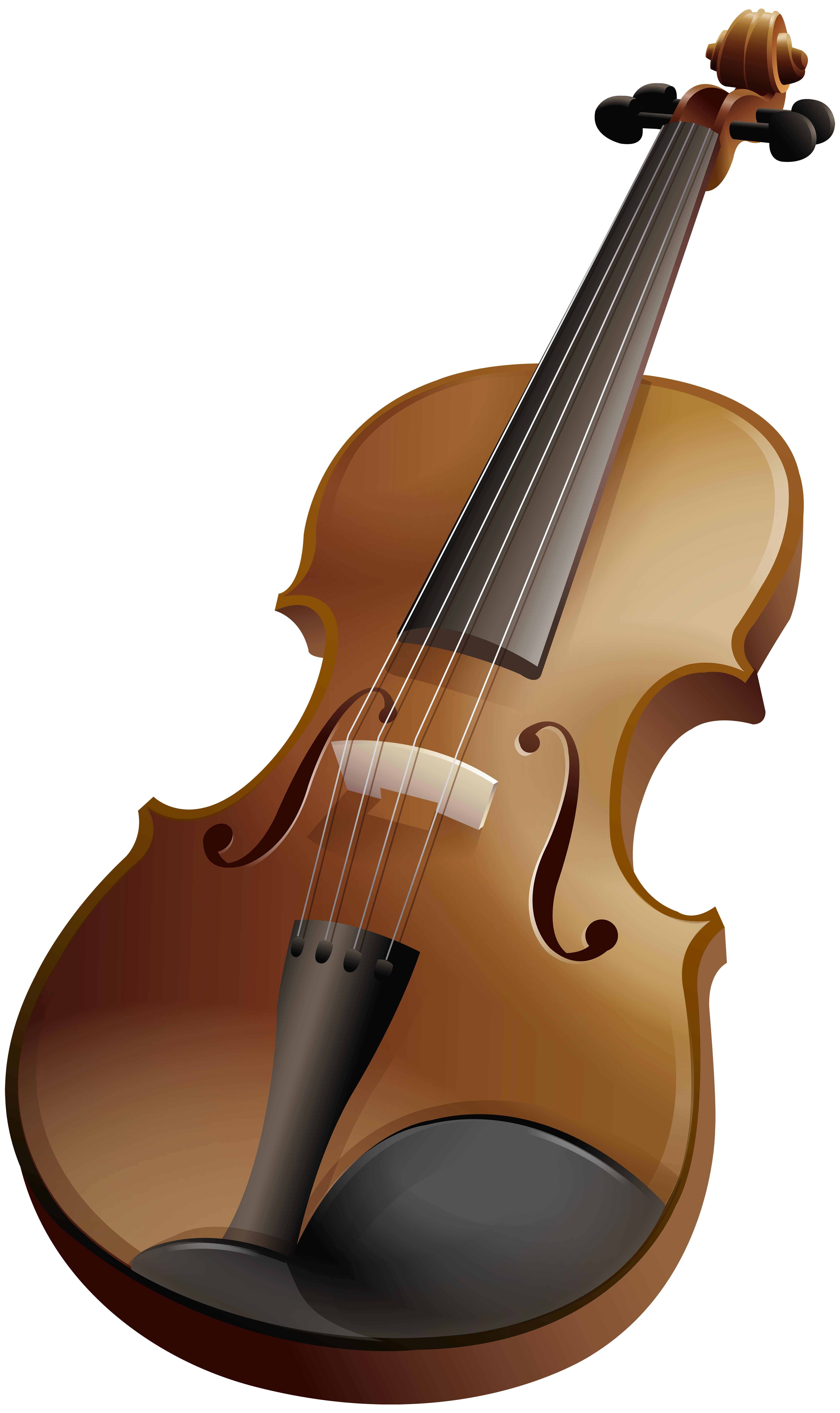 Violin PNG Clip Art Image.