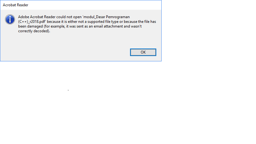 file pdf tidak bisa dibuka.