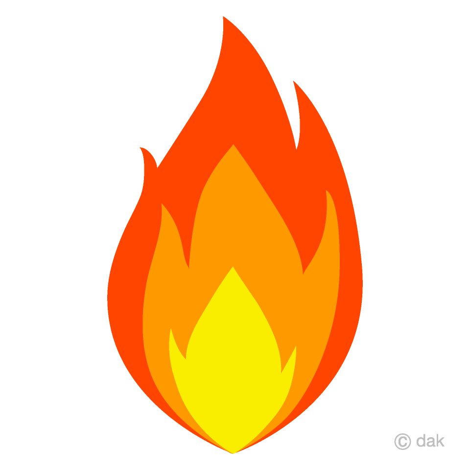 Fire Clipart Free Picture｜Illustoon.