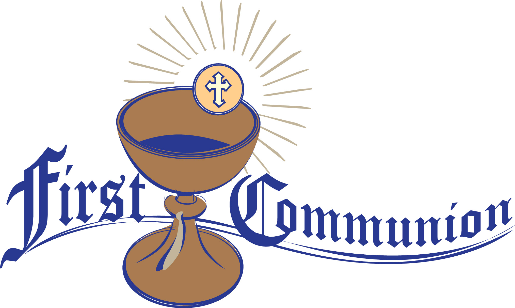 First Communion Clipart.