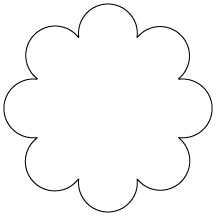 Best Photos of Cut Out Flower Shape Template.