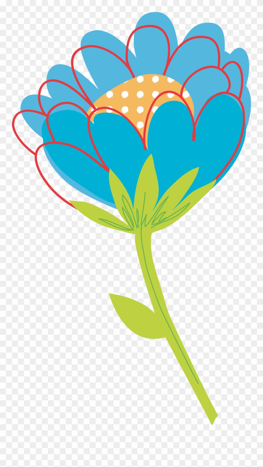 Flowers Vectors Clipart Plant.