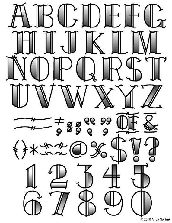 Font clipart.