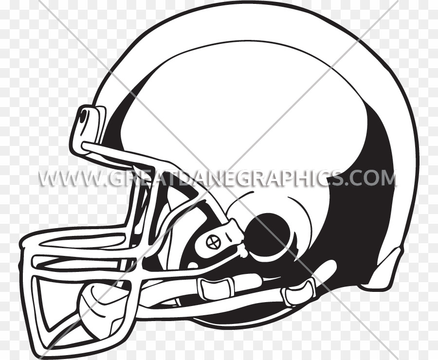 Cartoon PNG American Football Helmets T.