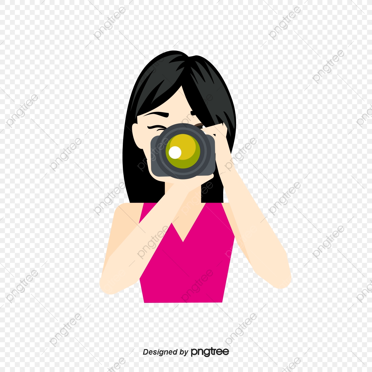 Vector Cartoon Photographer, Cartoon Vector, Vector, Cartoon PNG and.