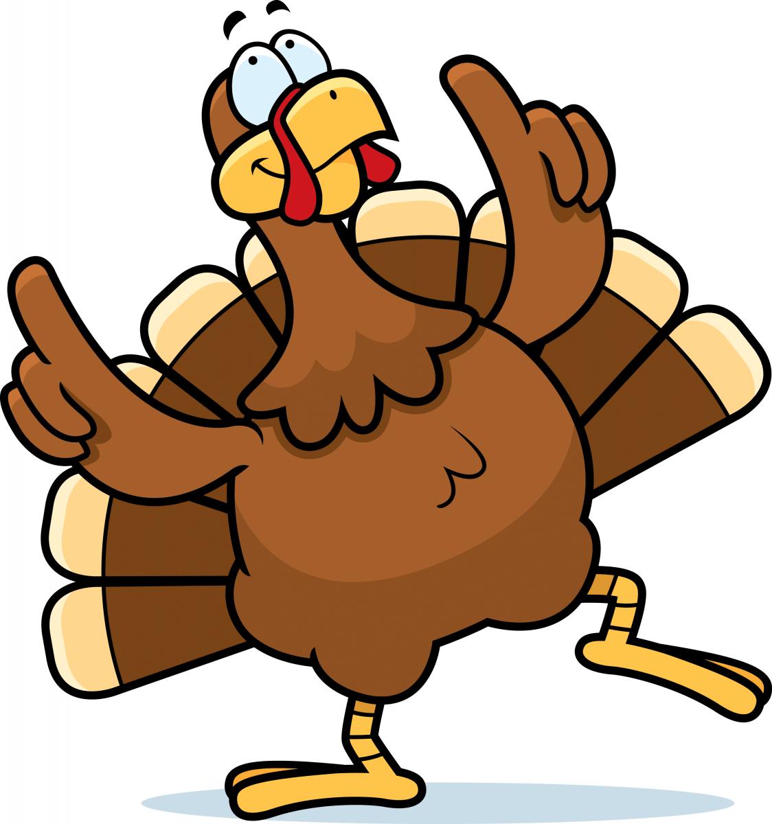 Cute Turkey Clipart.