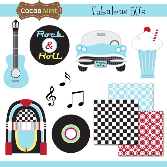 Free 50S Theme Cliparts, Download Free Clip Art, Free Clip.