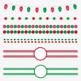 Free Christmas Border Free Clip Art with No Background.