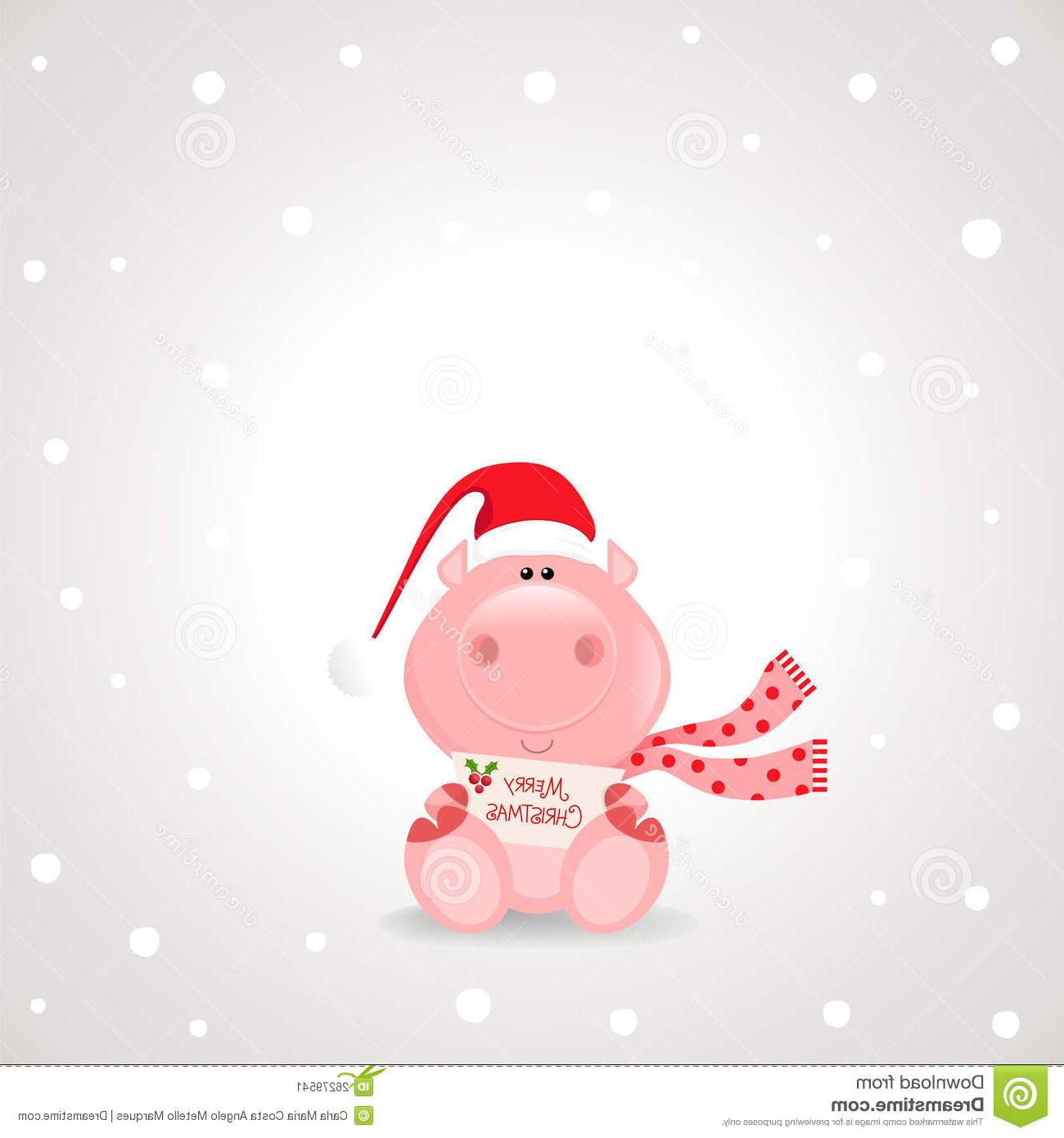 Unique Christmas Pig Clip Art Library » Free Vector Art.